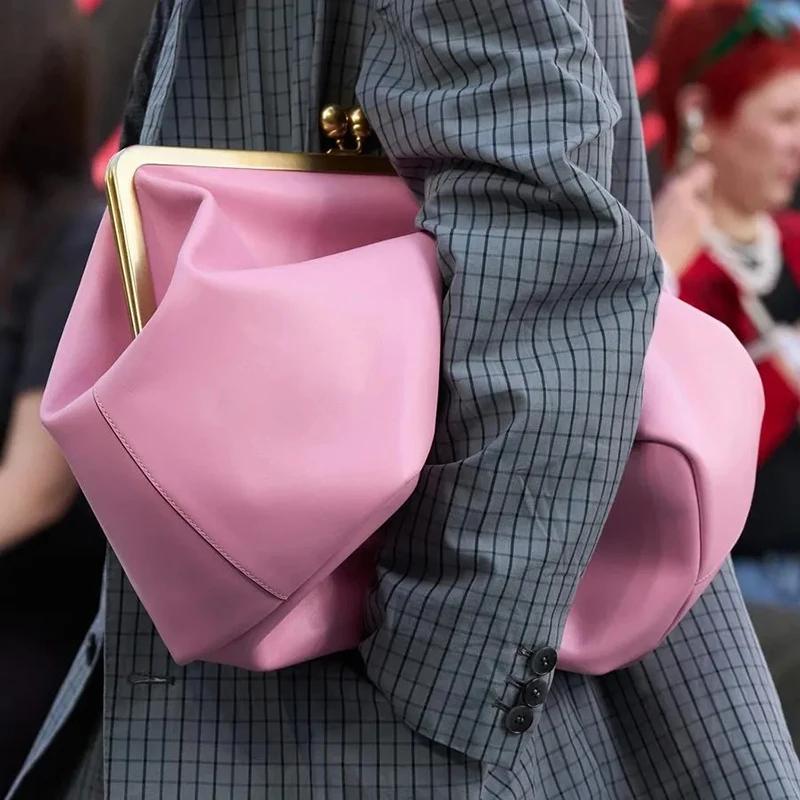 Sac à main élégant et polyvalent à clipser, sac de soirée de grande capacité pour femmes, sac à main