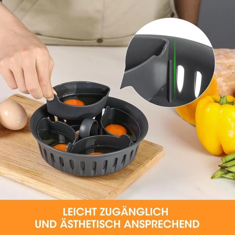 D0AB pour Thermomix TM6 TM31, support à œufs, Pots, plateau, poachers, Gadgets de cuisine