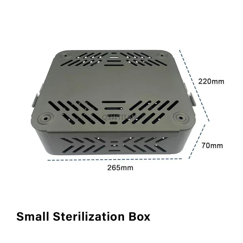 Boîte de stérilisation utilisée pour une petite perceuse électrique, scie, Instruments chirurgicaux 