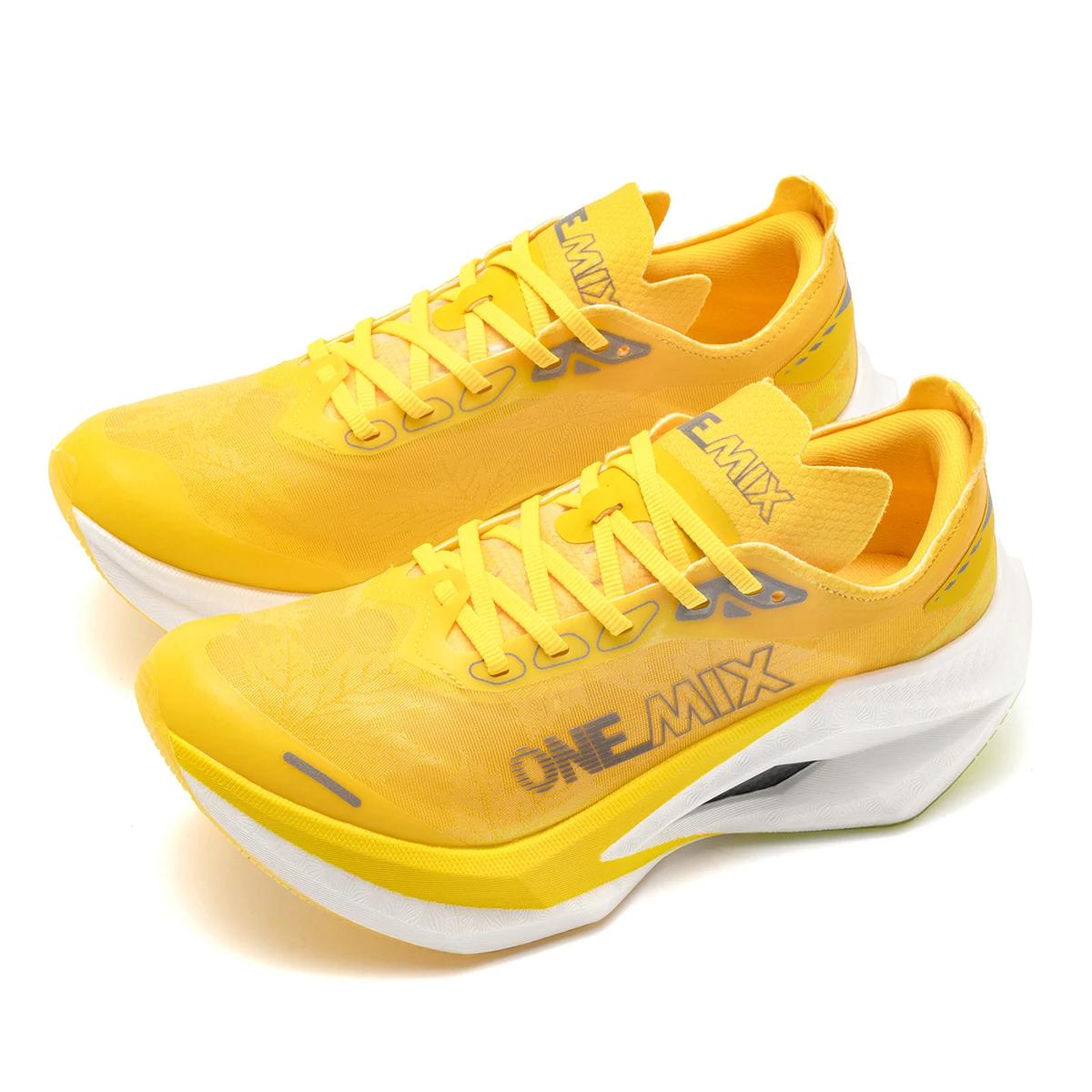 ONEMIX professionnel Marathon course course chaussures d'entraînement hommes pleine longueur Absorpt