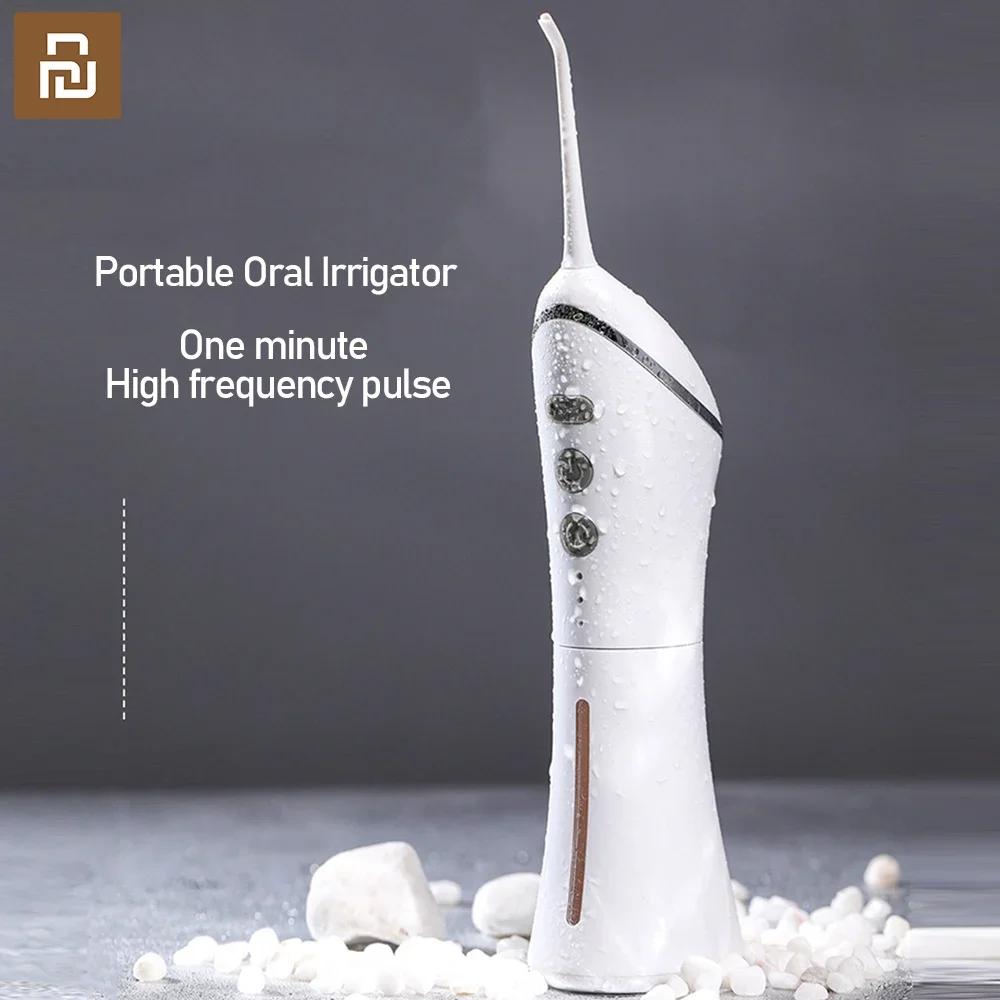 YOUPIN irrigateur Oral eau Flosser électrique blanchiment dentaire USB Rechargeable soins des genciv