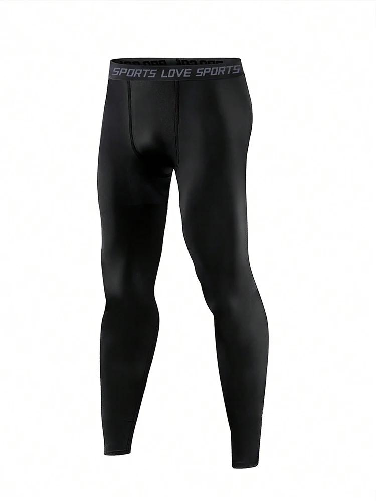 Collants de fitness de sport très extensibles pour hommes, collants de course, pantalons de compress