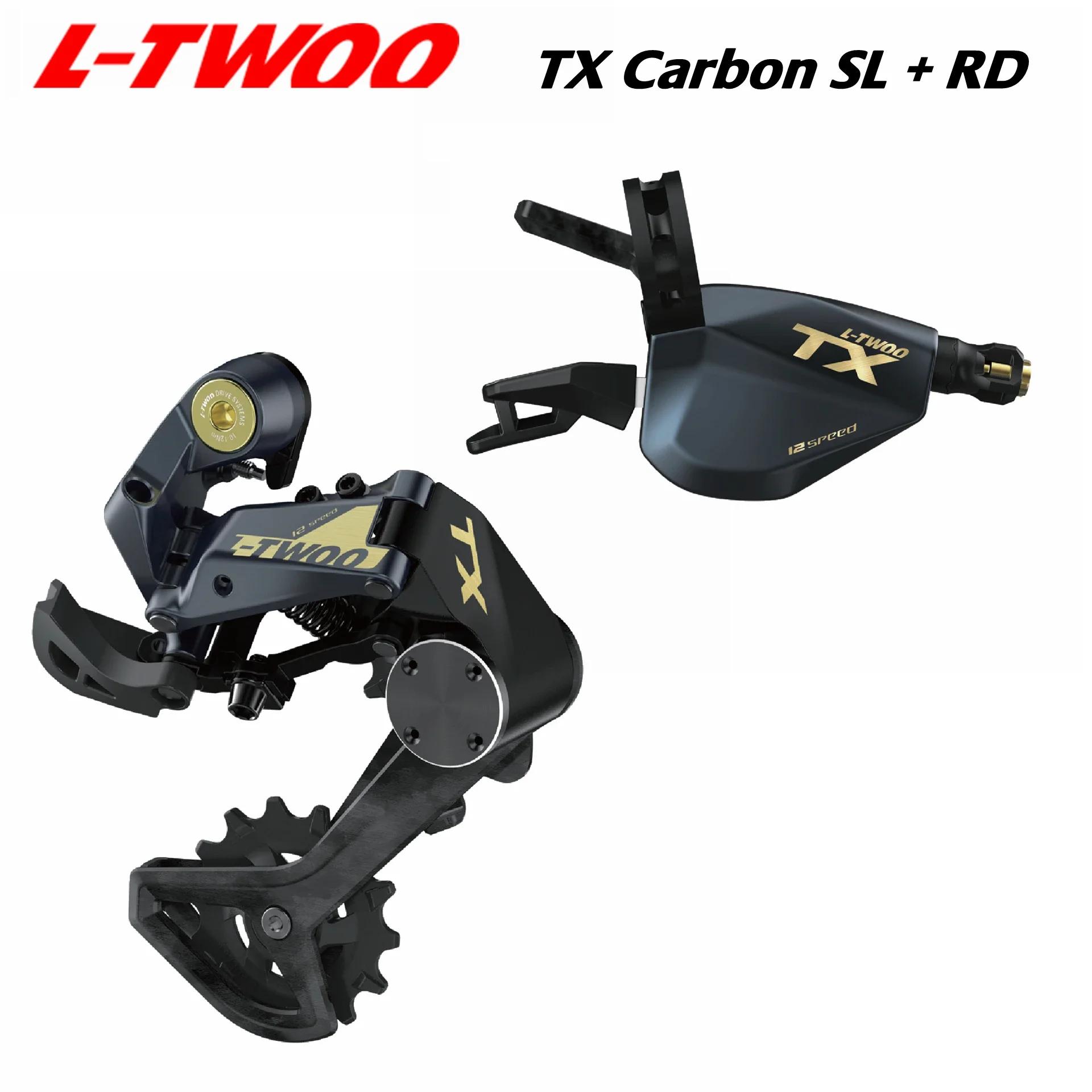 2023 NOUVEAU LTWOO-Dérailleur arrière en carbone pour vélo de montagne, 1x12 vitesses, dégagement bi