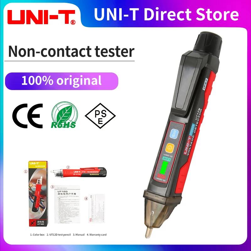 UNI-T UT12D UT12E UT12M Détecteur de tension sans contact Stylo Touristes élevés et bas Mode 1000V T