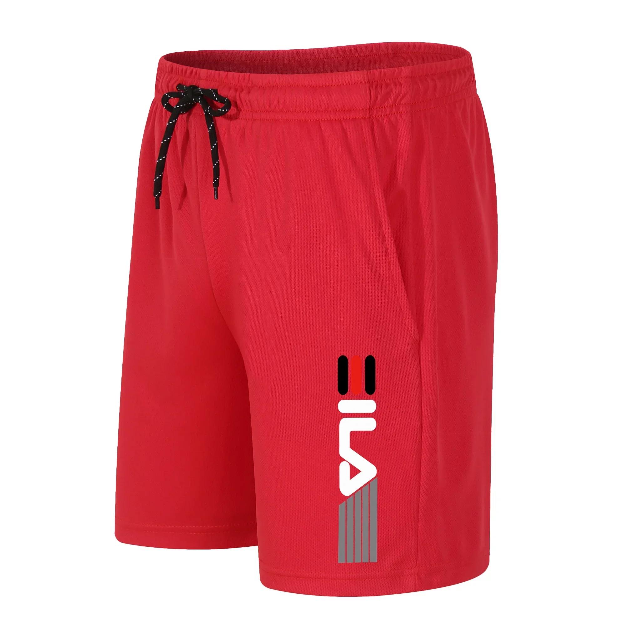 Shorts de course pour hommes, décontractés, respirants, en maille, séchage rapide, pour la randonnée