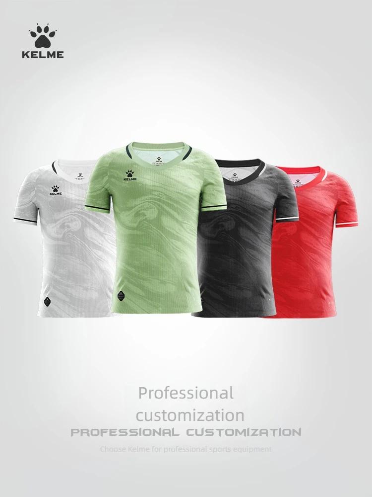 KELcloser-Maillot de Football à Manches Courtes pour Adulte, Uniformes d'Équipe de Jeu, Ensemble de 