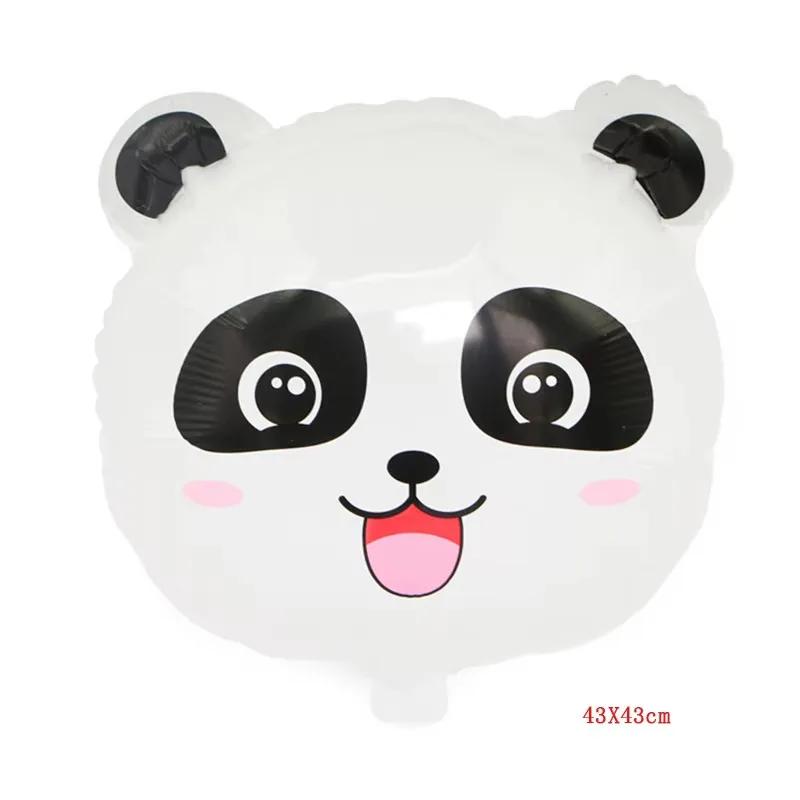 Ballons ours rond en aluminium, 10 pièces, 18 pouces, décoration de fête d'anniversaire pour bébé ga