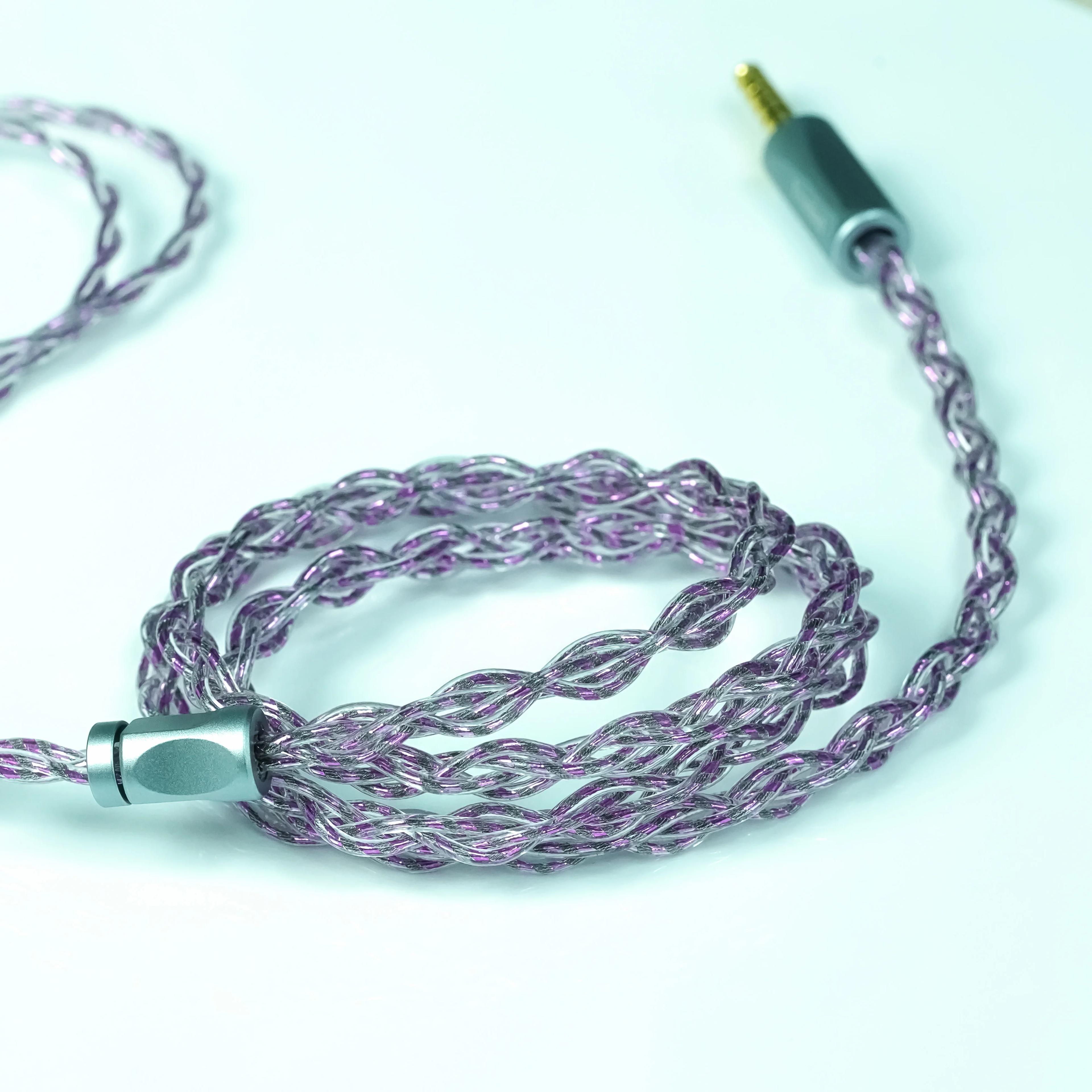 Câble B fiable, graphène immergé dans l'huile de haute pureté, câble IEM MMCX 0.78mm 2 broches 3.5mm