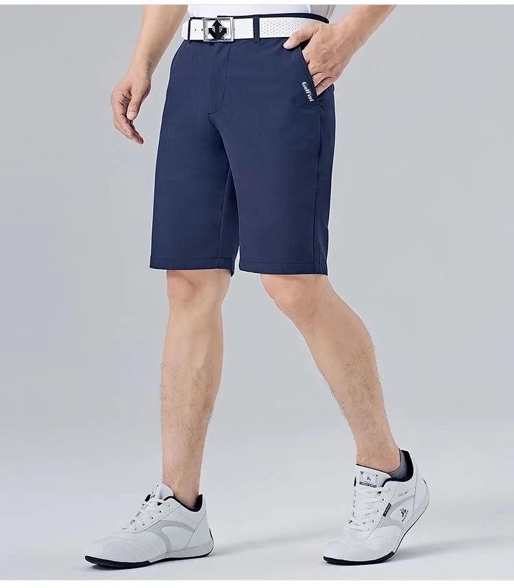 Golfeur Golf hommes Shorts été solide rafraîchissant respirant pantalon confortable coton vêtements 