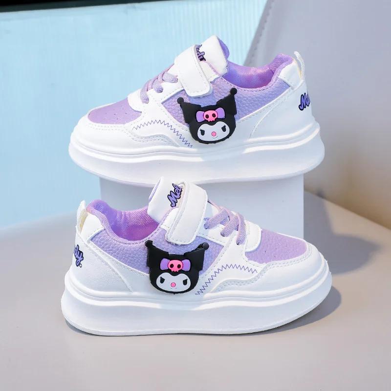 Sanrio kuromi – chaussures décontractées pour filles, chaussures de sport respirantes à semelle soup