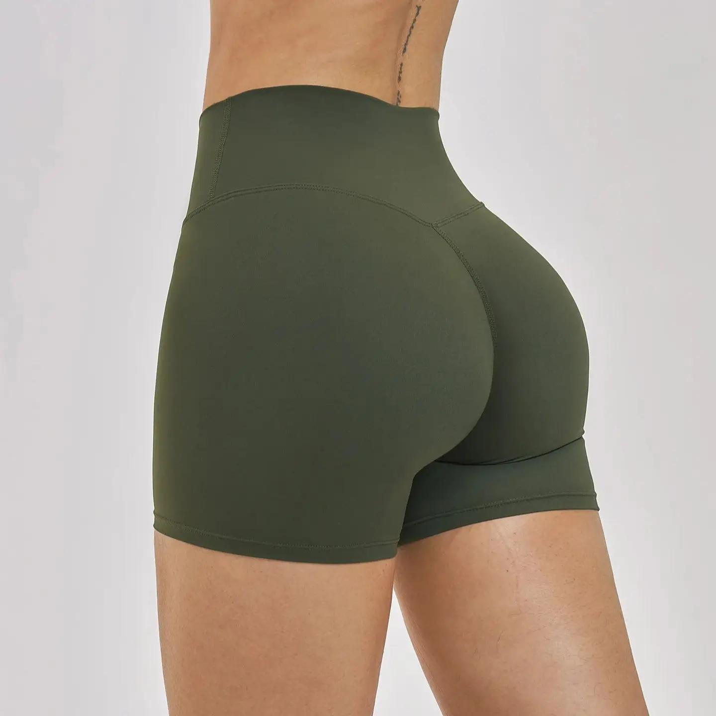 Shorts de sport Ningyu pour femmes, shorts de fitness, shorts de yoga, shorts de sport ajustés à tai
