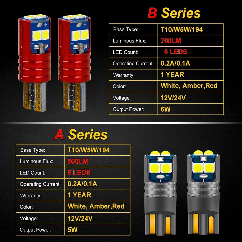 2 ampoules LED Canbus pour Ford Explorer 2011 2012 2013 2014 2015, feux de stationnement, clignotant