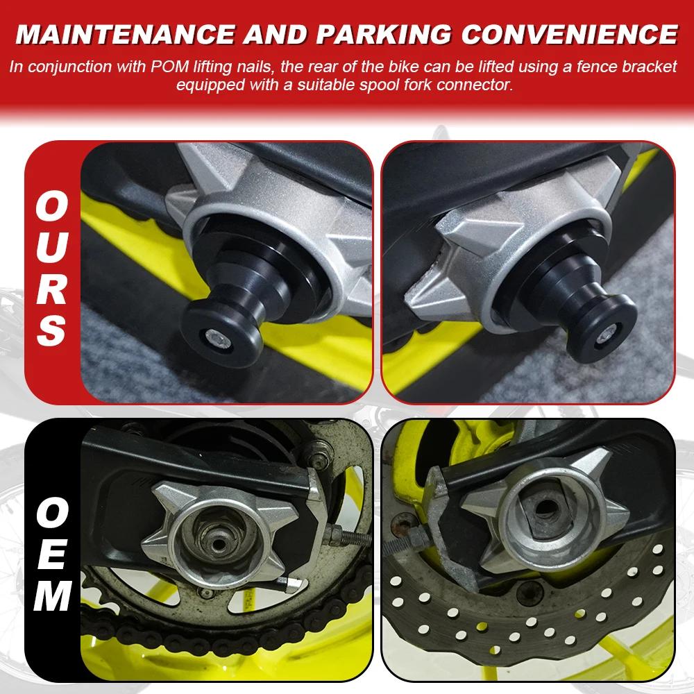 Protection anti-chute pour moto YAMAHA MT-07 FZ-07 2014-2019 2020 2022 2023 : sliders d'axe avant et