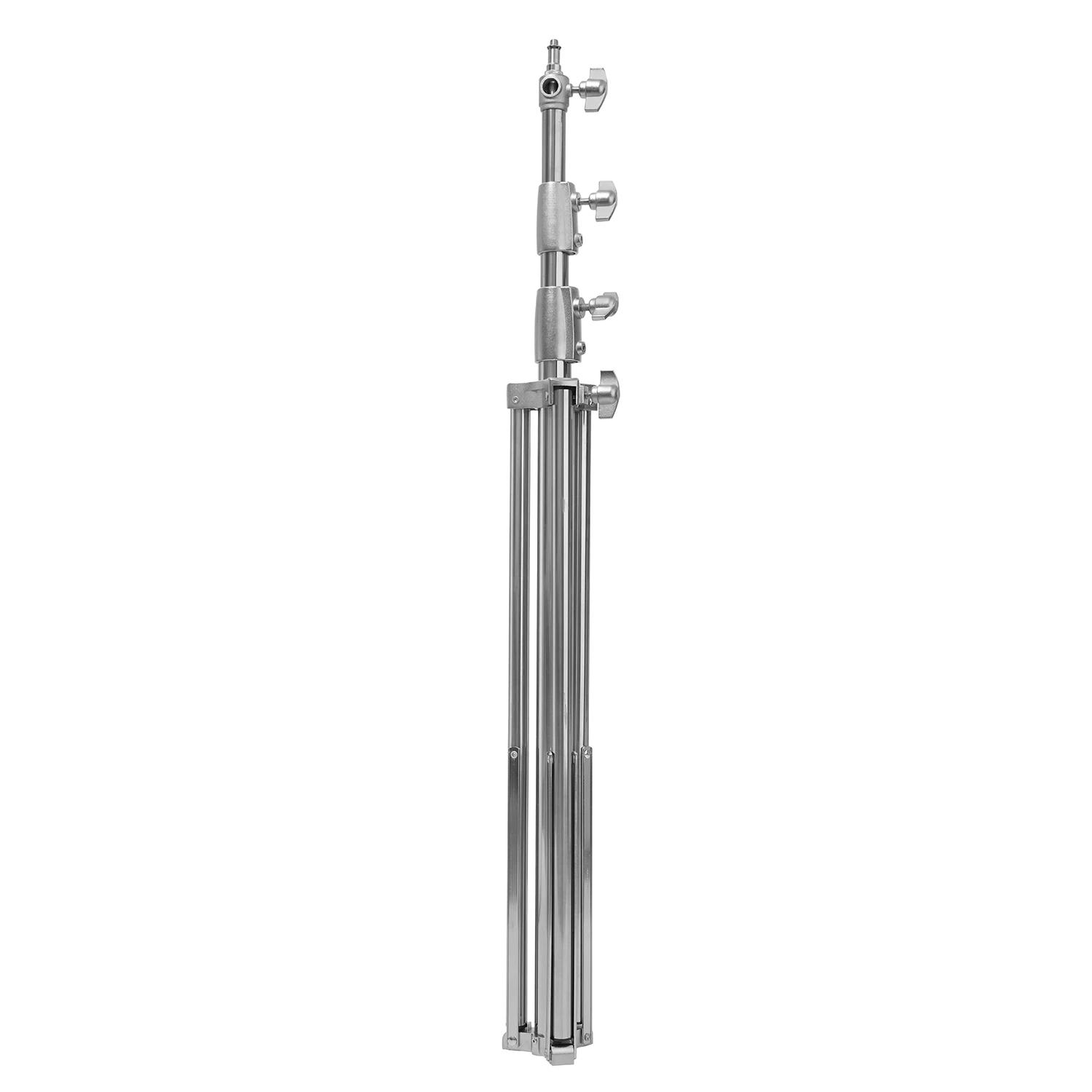 Trépied de Studio vidéo robuste en acier inoxydable, 280cm, grand Support solide pour photographie, 