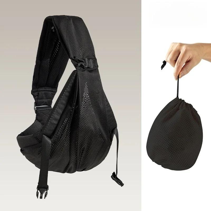 Porte-bébé Portable et rangement, taille avant, écharpe de transport pour bébé, ceinture arrière erg