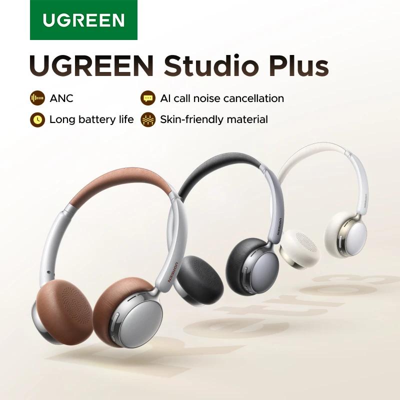UGREEN ANC Casque antibruit actif sans fil sur l'oreille Écouteurs Bluetooth