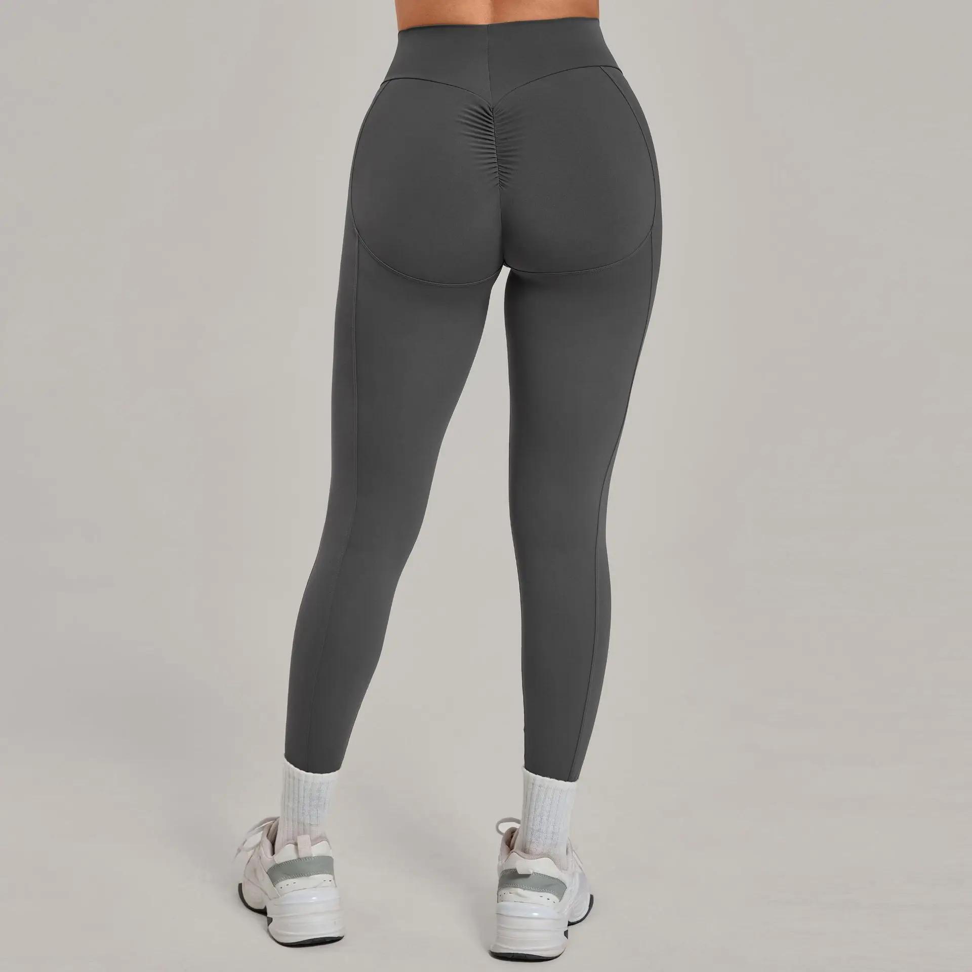 Pantalon de yoga taille haute Ningyu pour femme, séchage rapide, pour le cyclisme, le fitness et la 