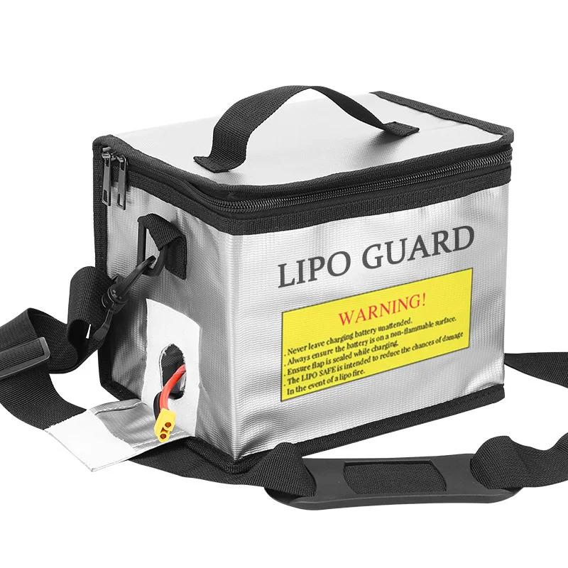 Sac de sécurité pour batterie Lipo 215x145x165mm, sac ignifuge et antidéflagrant, protection de batt