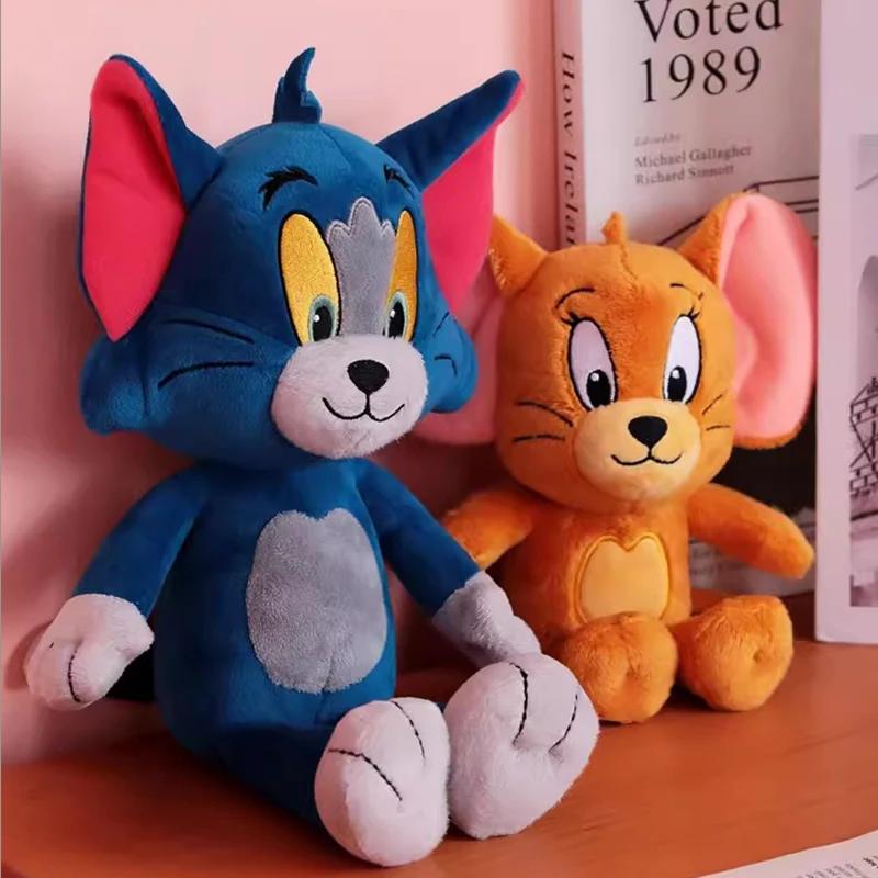 Anime Tom et Jerry peluche jouet dessin animé film figurines chat souris mignon peluches peluche pou