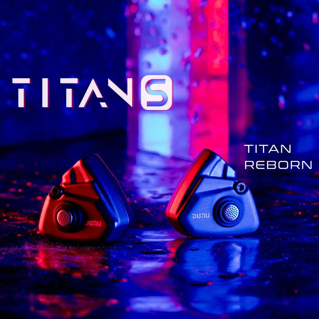 DUNU-Écouteurs filaires intra-auriculaires Titan S IEMs, 11mm, pilote dynamique, avec câble en cuivr