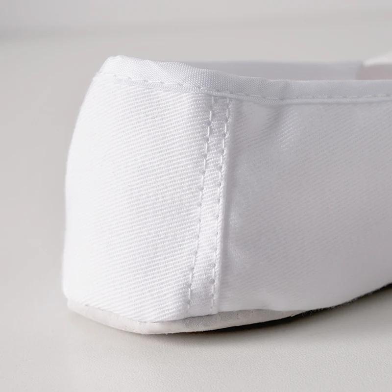 Femmes chaussures de gymnastique adulte semelle souple toile Yoga filles Ballet chaussures de danse 
