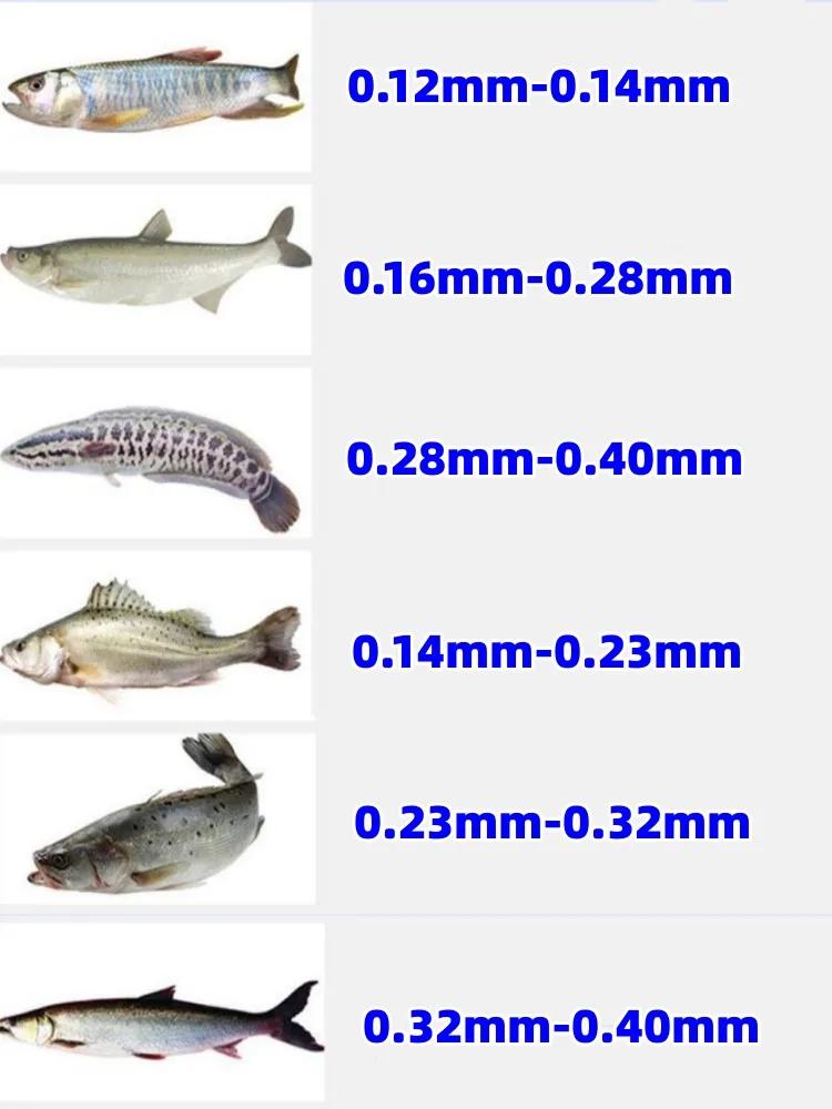 Ligne de pêche à la carpe Invisible Super forte de 500m ligne de pêche Monofilament ligne de pêche t