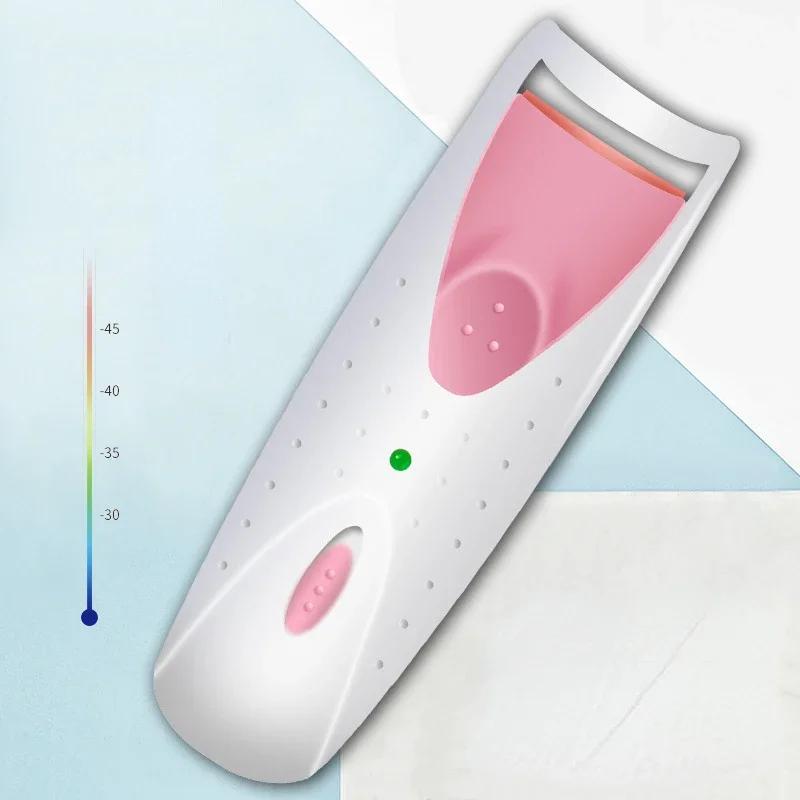 Recourbe-cils chauffant électrique pour femmes, maquillage longue durée, permanente, Clip, outil aut