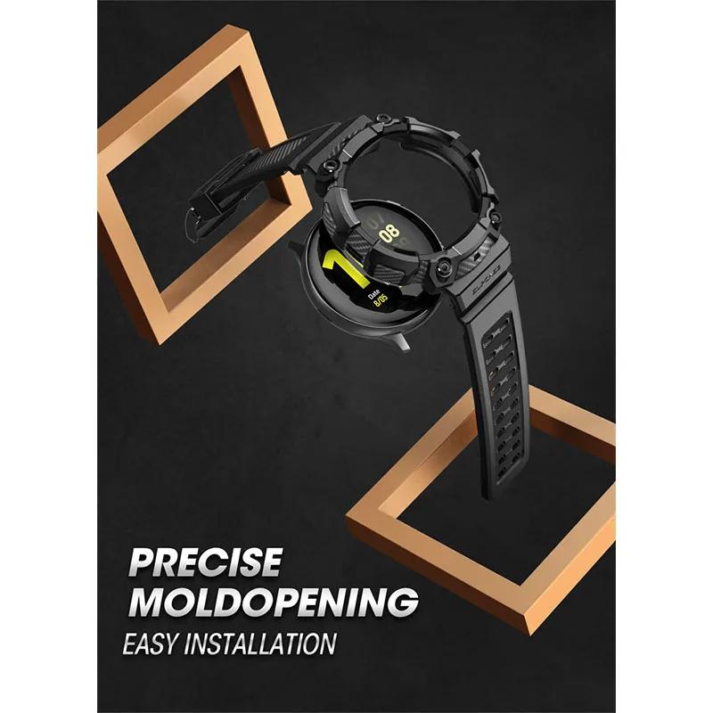 Boîtier de montre pour Galaxy Watch 6/5/4 [44 mm] SUPCASE UB Pro Housse de protection robuste avec b