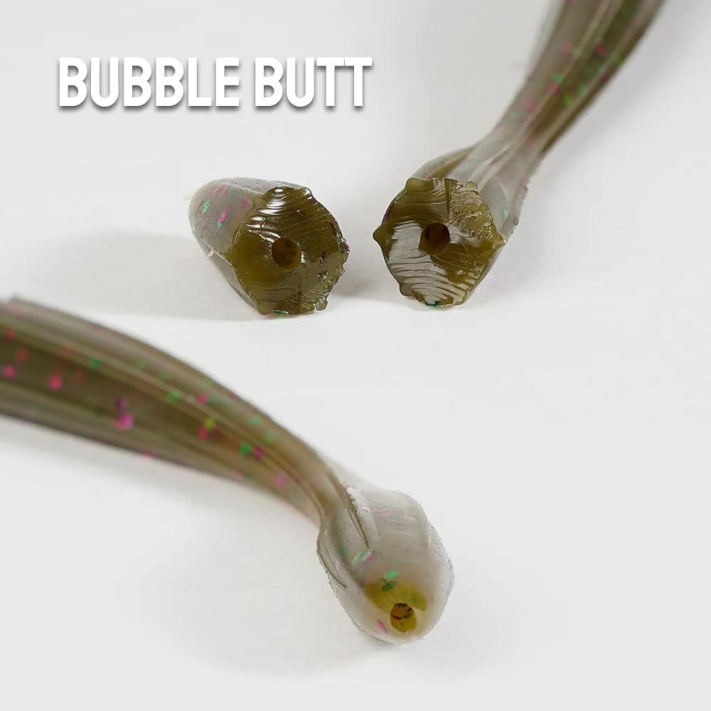 DYY – leurre en forme de ver en Silicone souple, appât artificiel idéal pour la pêche au bar ou au b