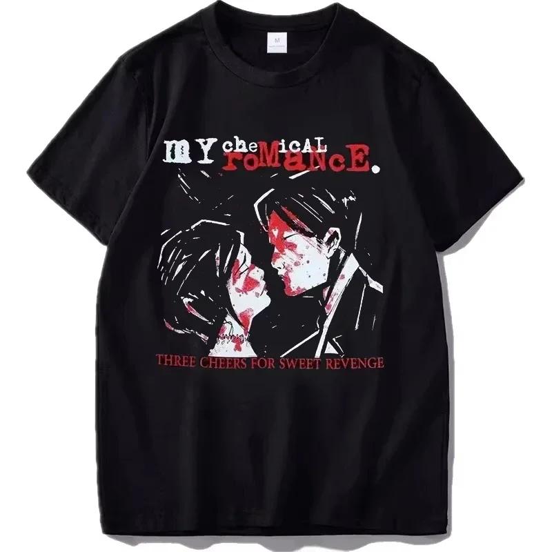 Mon Romance chimique t-shirt femmes mode coton T-shirts Cool Hip Hop hommes t-shirt décontracté été 
