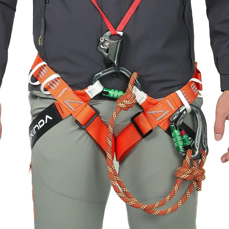 Xinda – ceinture de sécurité pour Exploration de grotte en plein air, descente rapide, harnais d'esc