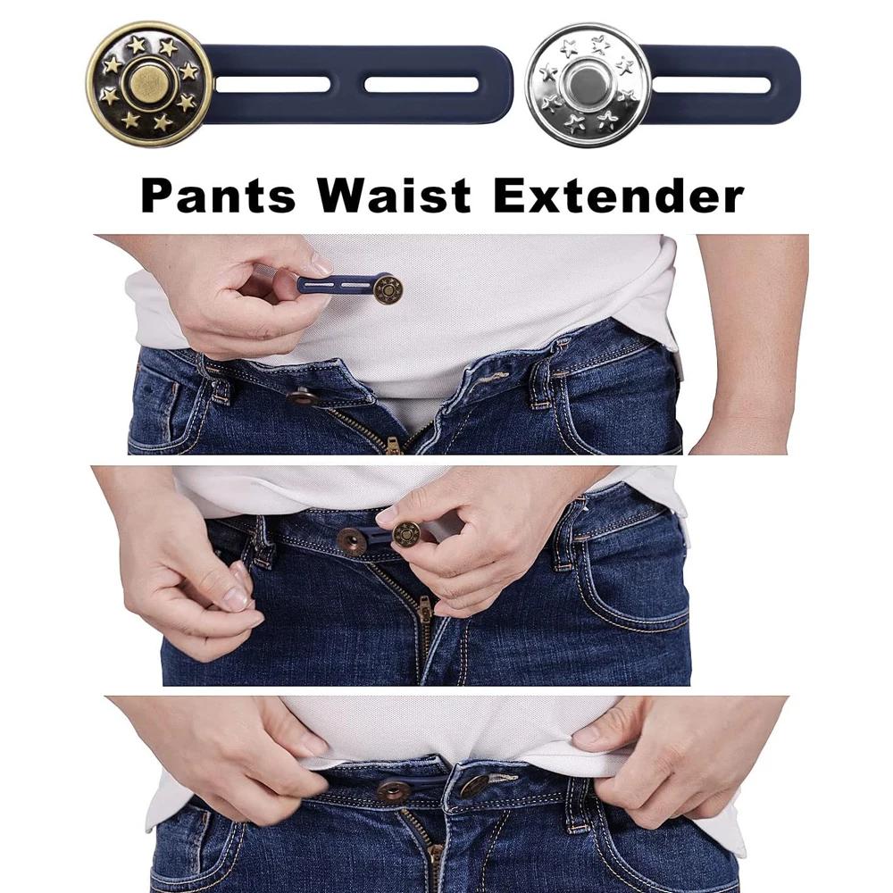 Extension de boutons de pantalon, extensions de col de chemise, extension de taille en jean, bouton 