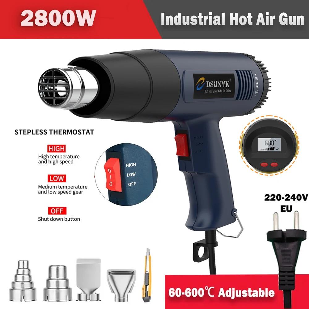 Sèche-cheveux thermique de Construction 2800W, pistolets thermiques 220V, outil de soudage, températ