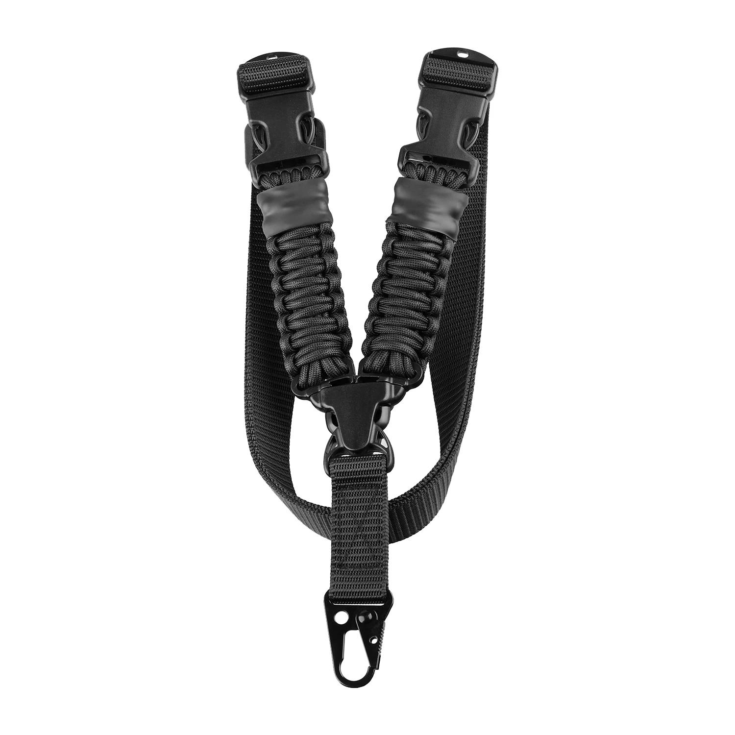 Sangle de odorà point unique verticale, sangle initiée, structure en métal avec paracorde tressée, s
