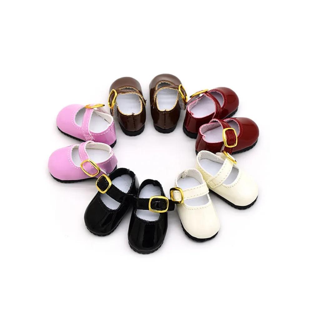 Mini chaussures en cuir au beurre pour enfants, accessoires de princesse, document de bonbons, jouet