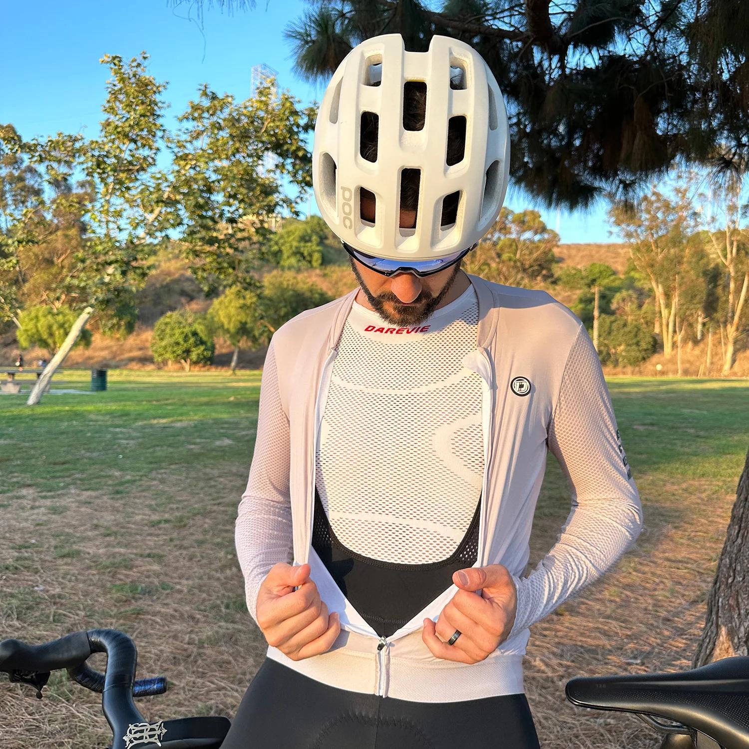 DAREVIE Base de cyclisme Laye Compression sans couture 2023 sous-vêtements à manches longues respira