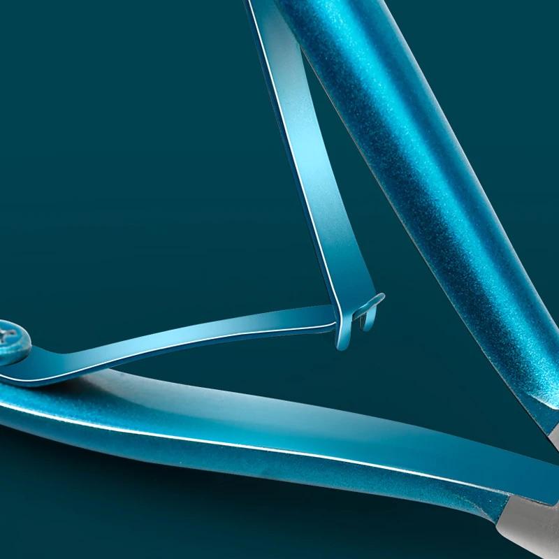 Coupe-ongles en acier inoxydable, lame droite pour ongles incarnés et épais, pointe pointue et point