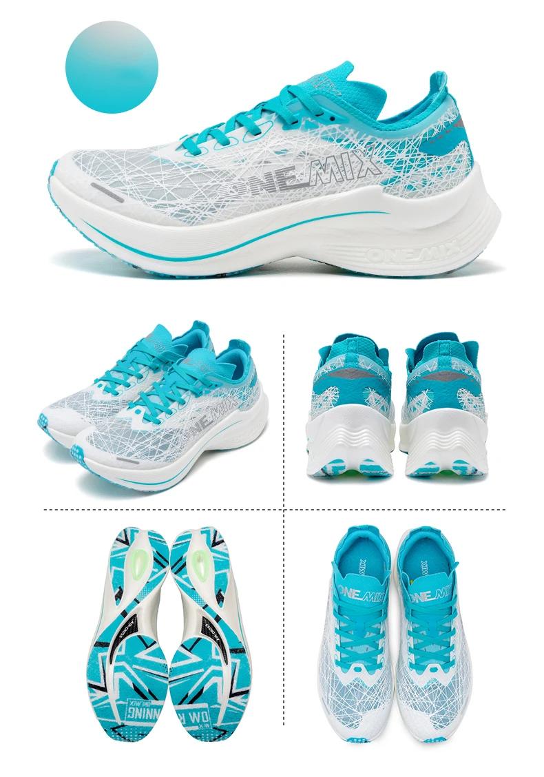 ONEMIX – chaussures de course à plaque de carbone pour hommes et femmes, baskets de sport ultra-légè