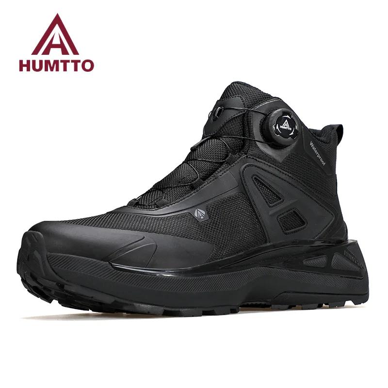 HUMTTO bottes d'hiver pour hommes chaussures de randonnée respirantes Camping en plein air Trekking 