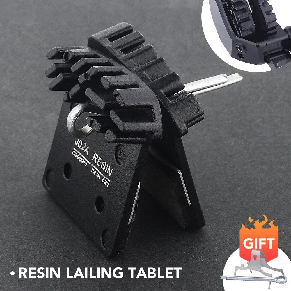 Plaquettes de frein à disque de vélo vtt J02A résine Ice Tech vélo freins hydrauliques étriers SLX D
