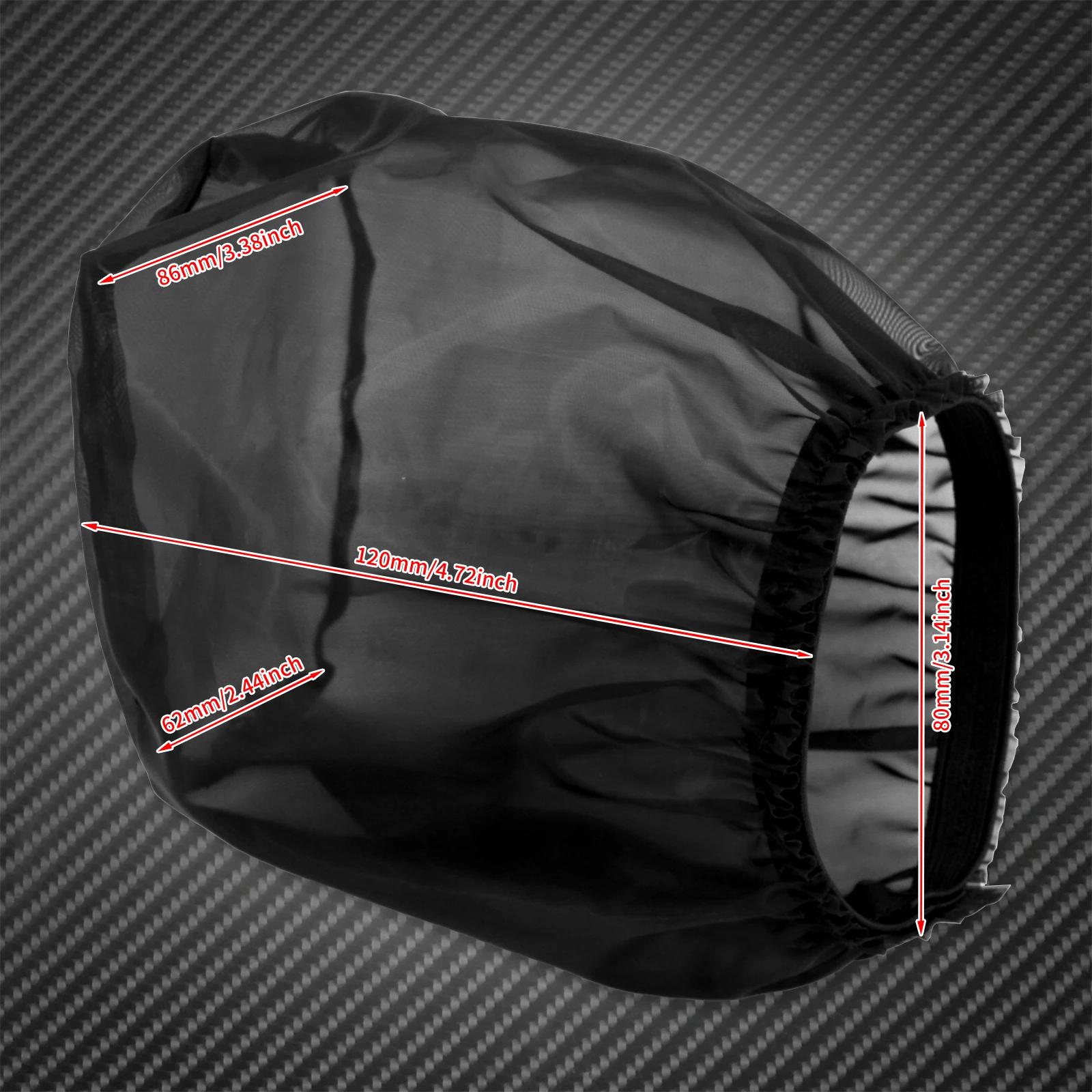 Filtre de filtre à Air pour moto, chaussette de pluie, couverture noire étanche pour Harley Touring 