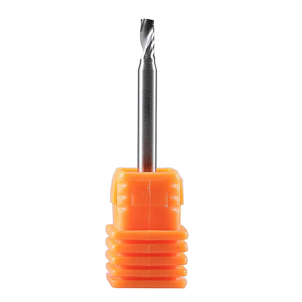 Dreanique 5 pcs/lots 1 cannelure spirale fraise CNC publicité gravure peu pour le travail du bois ac