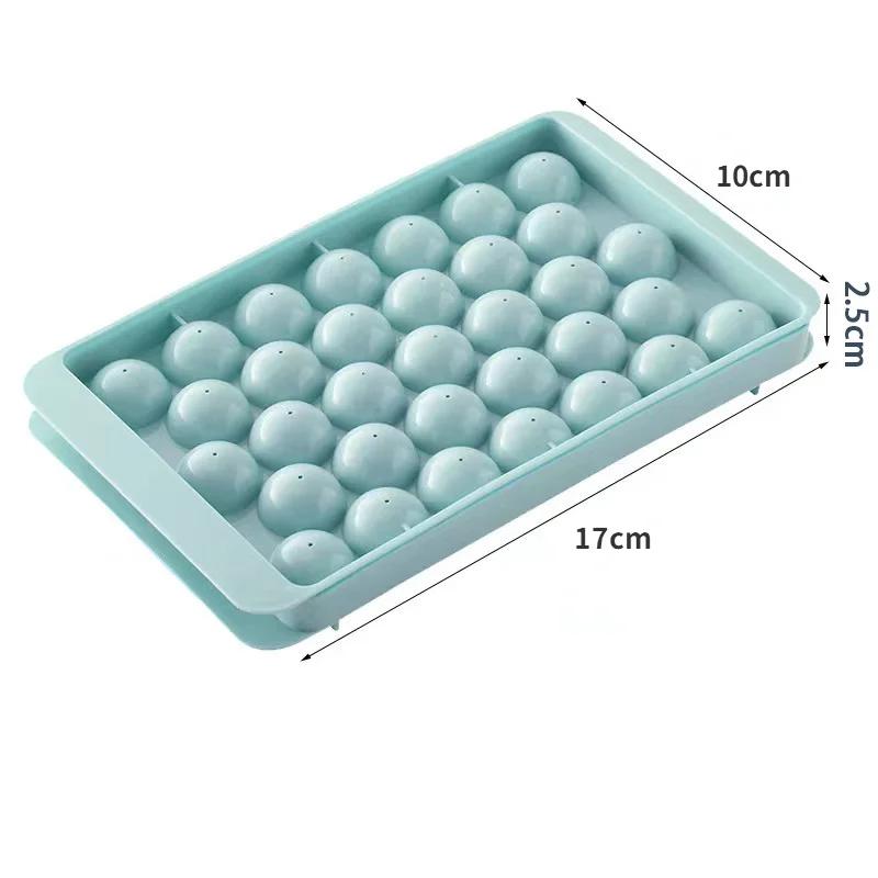 33 glace Boll Hockey PP moule congelé whisky balle Popsicle glaçon plateau boîte sucette faisant cad