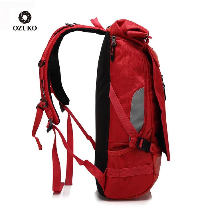 Grand sac à dos hommes 15.6 pouces ordinateur portable hydrofuge cartable pour adolescent décontract