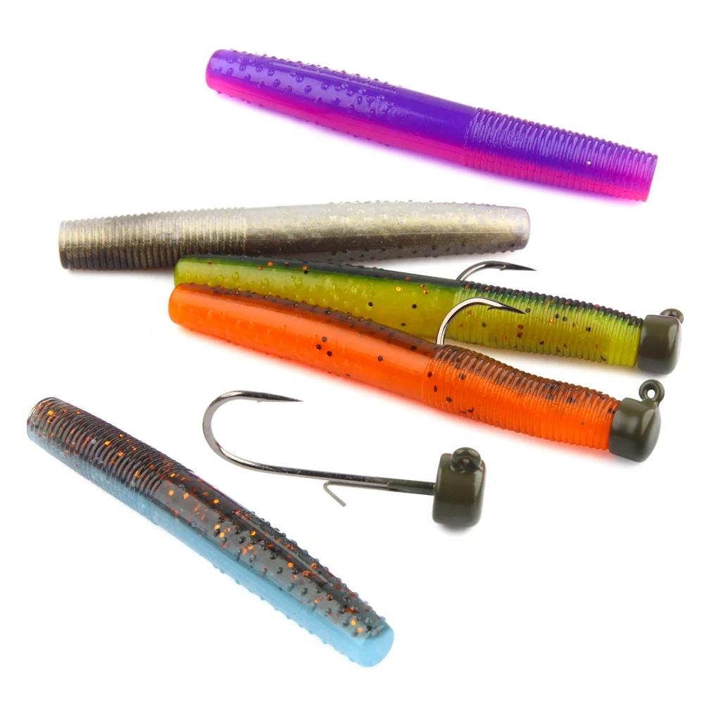Spinpoler gros ver Senko Finesse TPR Ned ver plate-forme souple leurres de pêche 2.75 "Stickbait app
