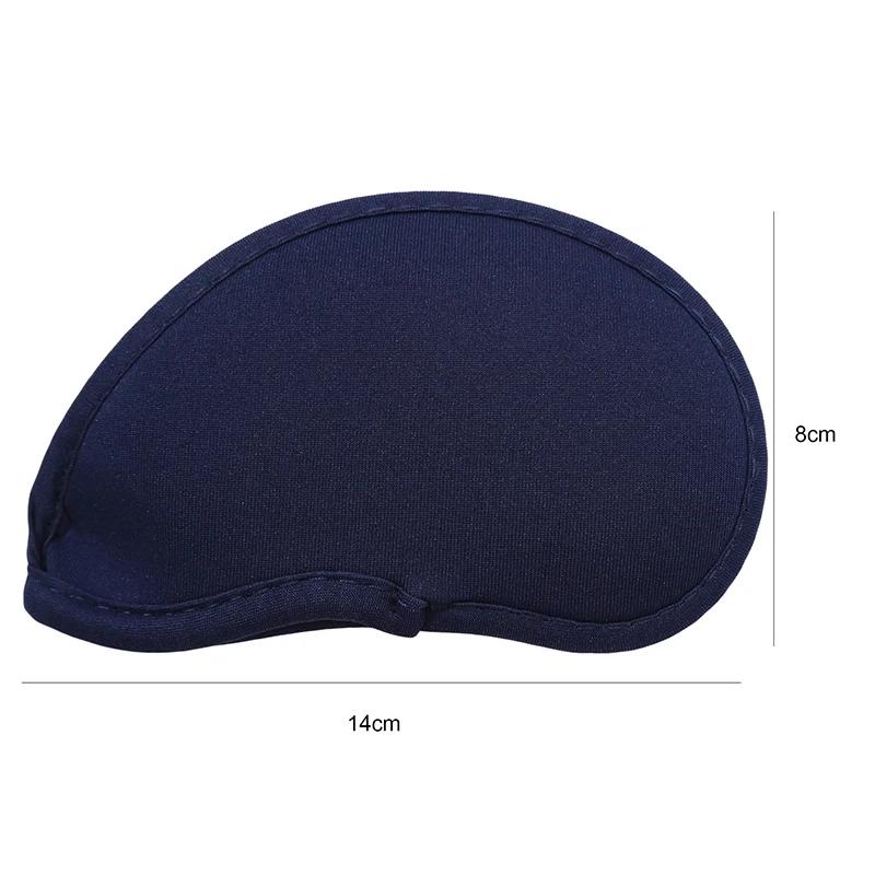 Couvre-tête en fer pour Club de Golf Portable, 10 pièces, ensemble de couvre-chef de protection, fou