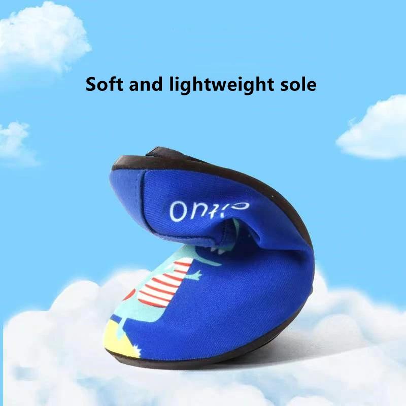 Chaussures d'eau enfants pieds nus légères - Chaussures d'été rapide séchage plage et pêche