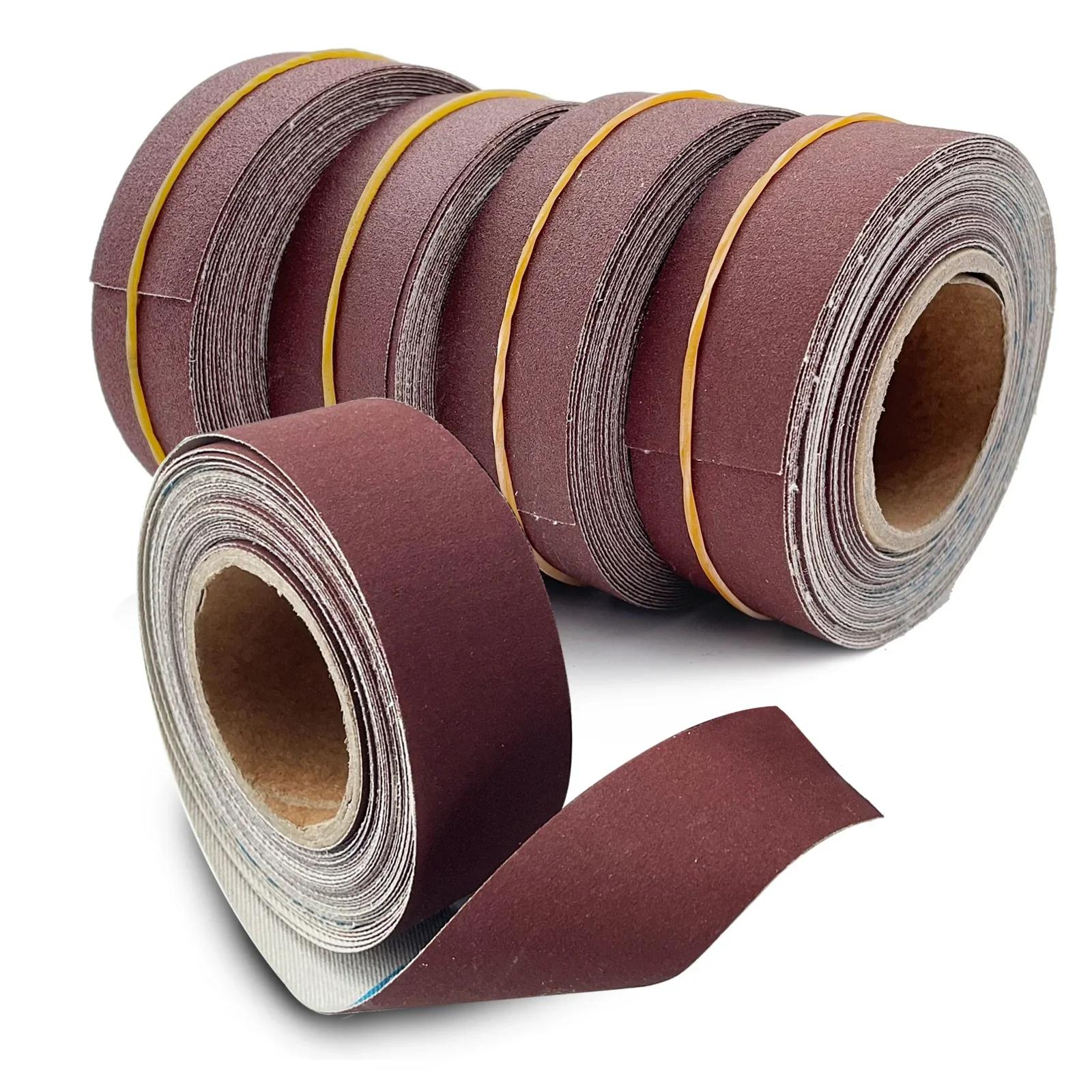 Papier abrasif 8M/2M, variété de papier de verre, rouleau de tissu émeri dessinable, ponçage de menu