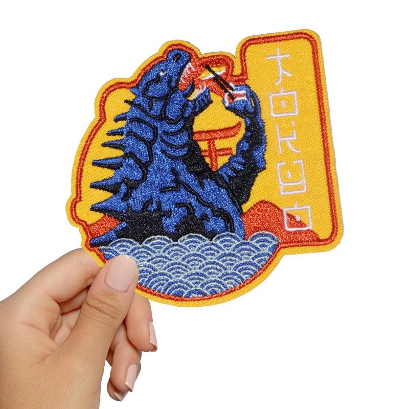1PC Sushi Tokyo voyage Patch brodé fer sur coudre sur patchs pour vêtements casquette sac veste bric