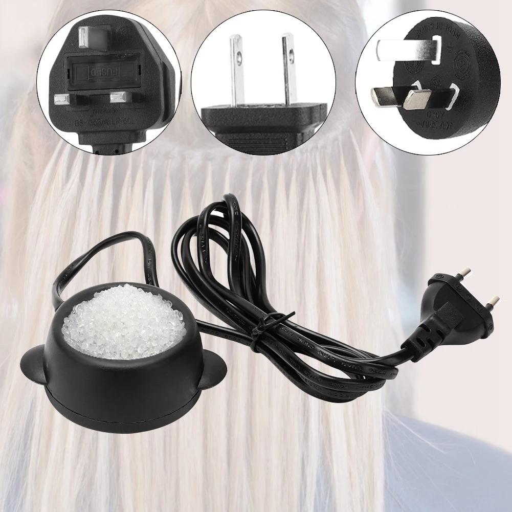 Mini Pot de colle chaude pour faire fondre la kératine, outils d'extension de cheveux, outils profes